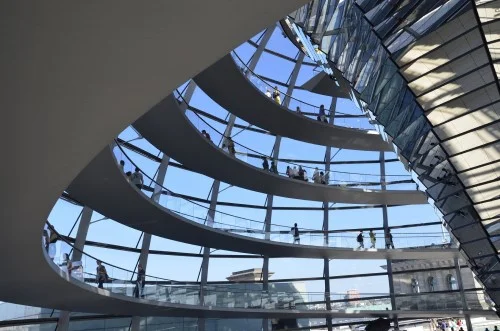 De Reichstag is waarschijnlijk het meest unieke gebouw in Berlijn